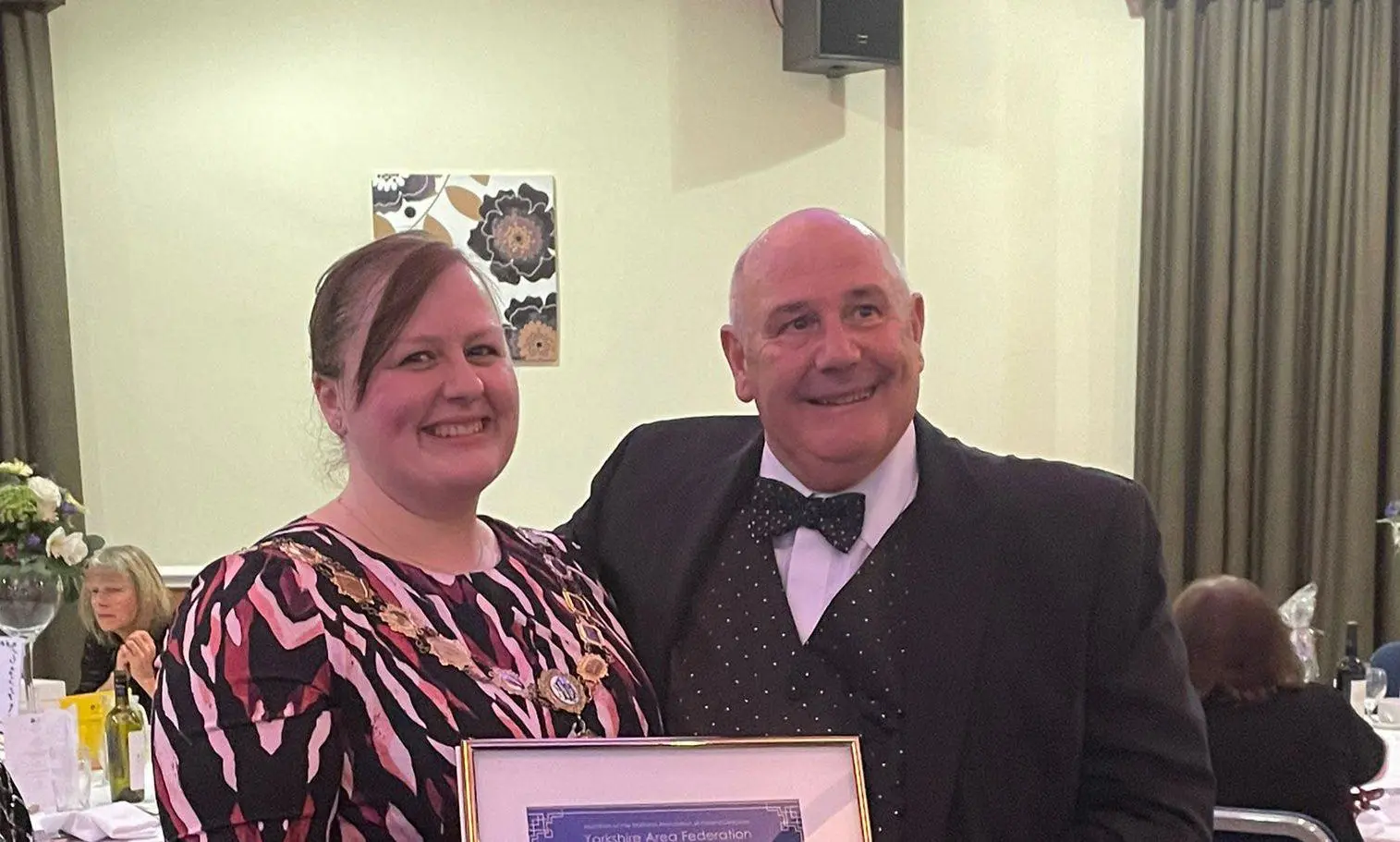 NAFD Yorkshire presidential chain stays within Funeral Partners