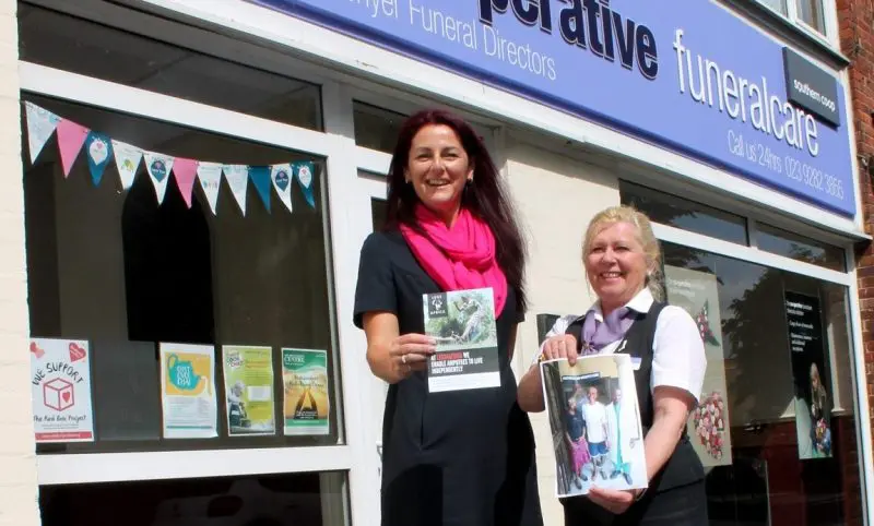 Co-op makes first donation to Legs4Africa charity