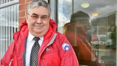 Funeral director celebrates 10 years as mountain rescue team chaplain