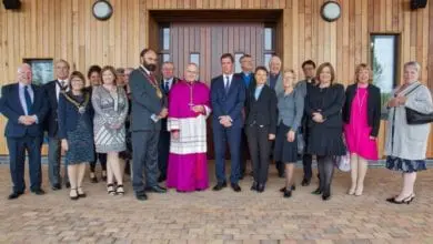 Bishop of East Anglia blesses new crematorium for Uttlesford