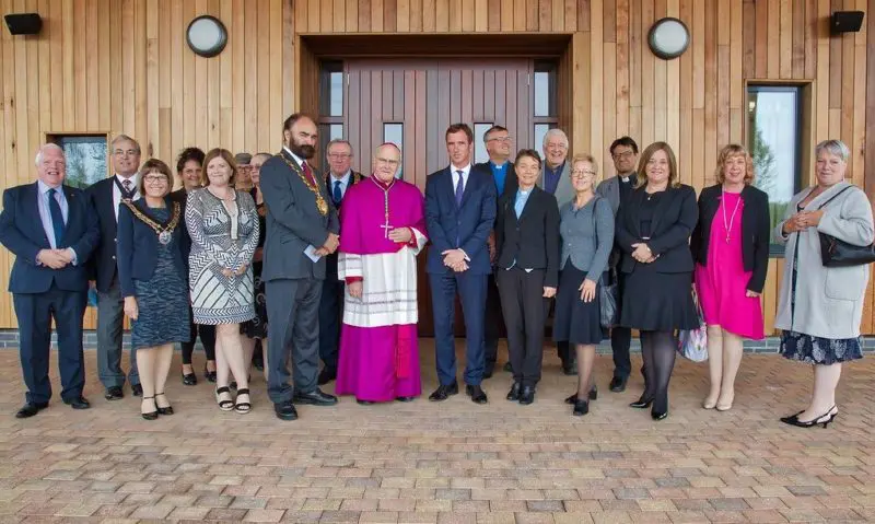 Bishop of East Anglia blesses new crematorium for Uttlesford