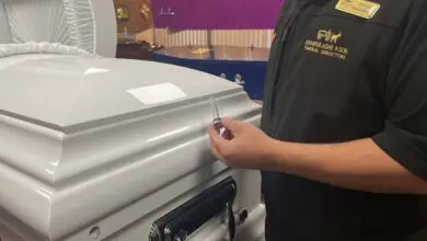 Jennifer Ashe and Son repurposes coffin compartment for memories