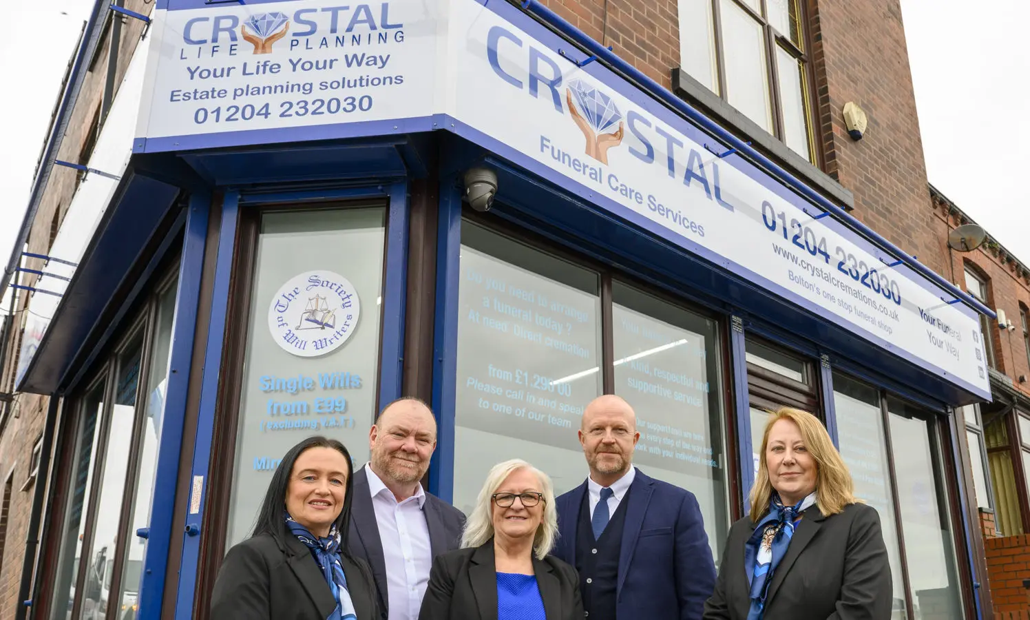 Crystal Cremations opens first funeral shop