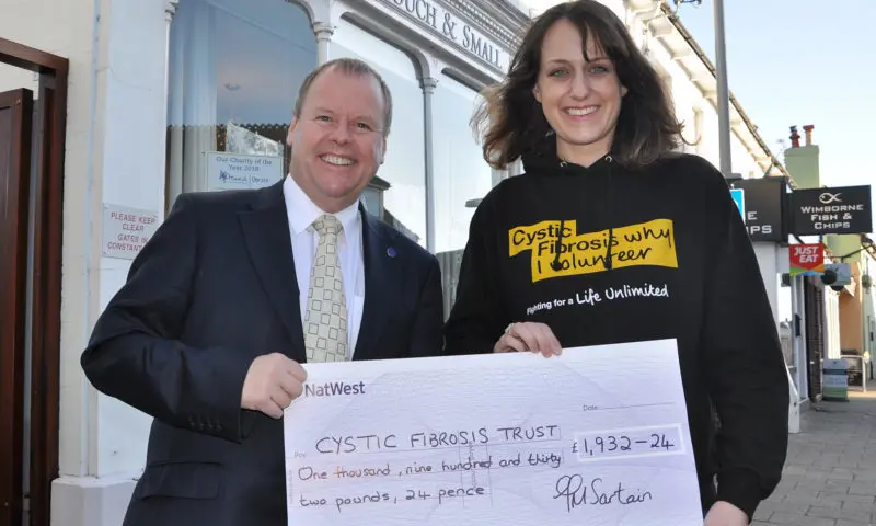 Funeral firm donates to the Cystic Fibrosis Trust