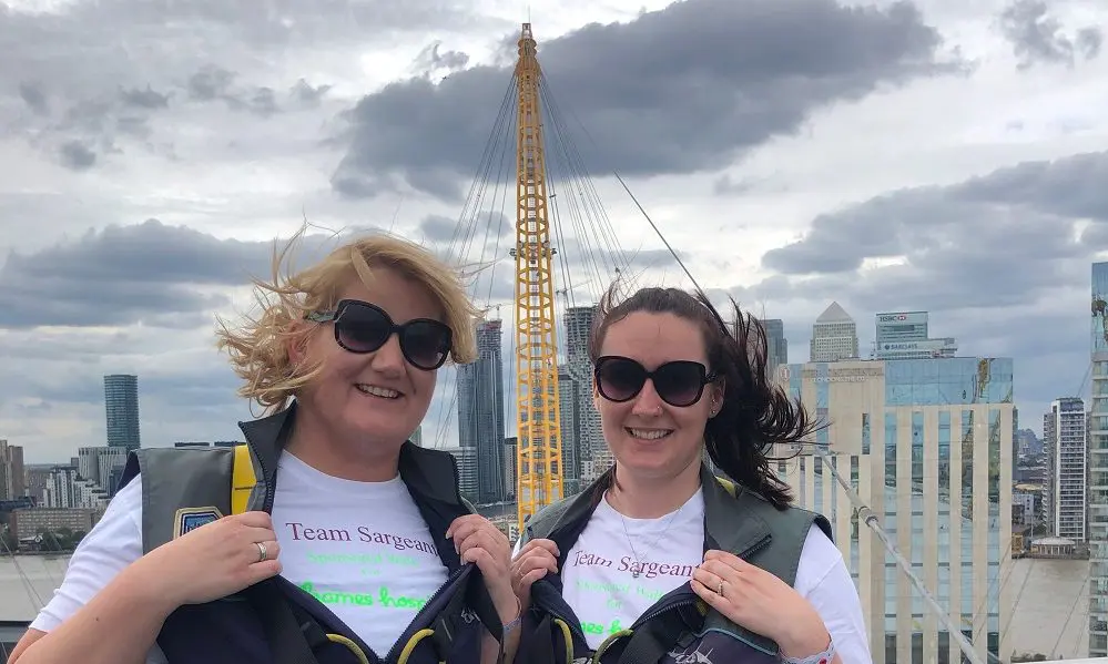 Funeral director conquers fear to help raise £10k for charity