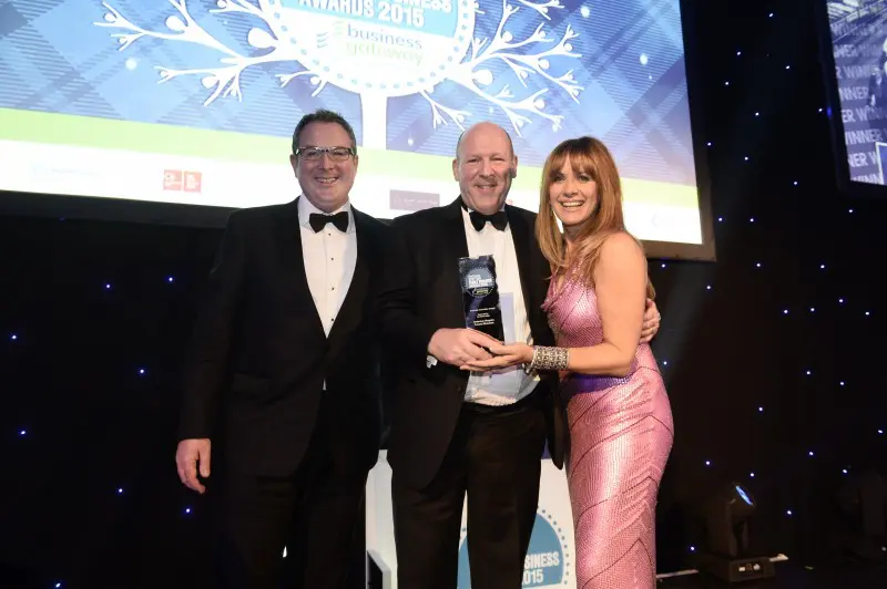 Anderson Maguire Funeral Directors Lift Trophy for Business Innovation at Herald Family Business Awards 2015