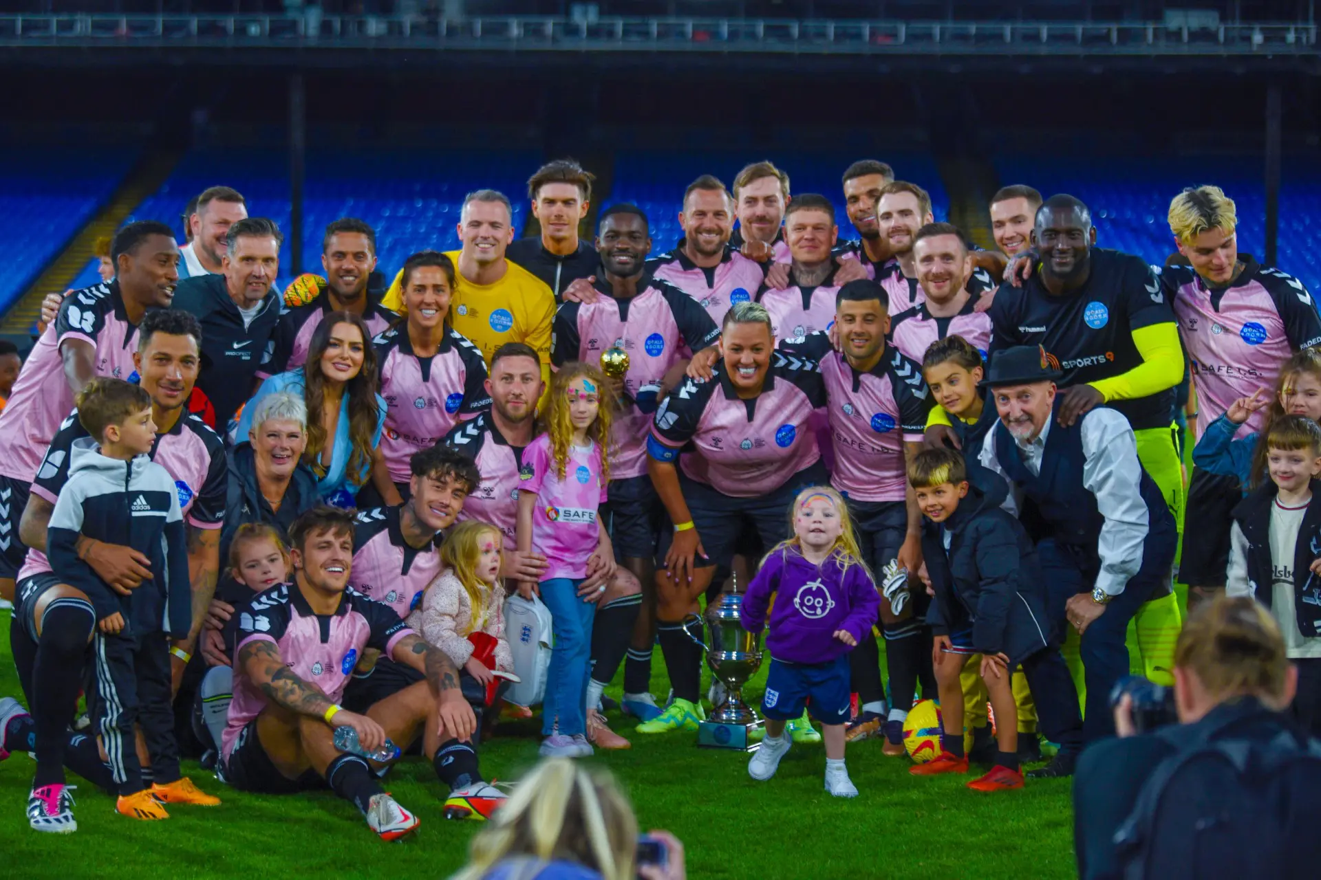 Hat-trick edition of charity football match nets over £46,000 for GOSH Charity