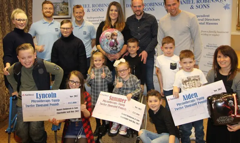 Funeral directors donate £36,000 for children