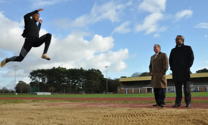 Top athlete receives sponsorship from funeral directors