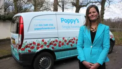 Funeral director shortlisted for business award