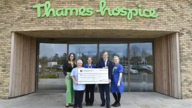 Funeral Partners completes five-year £50k pledge for Thames Hospice