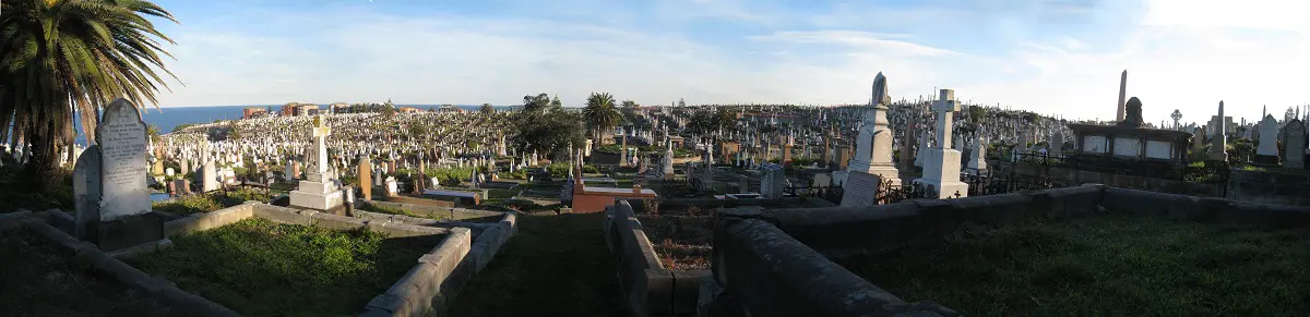 Cemeteries around the world - Waverley Cemetery