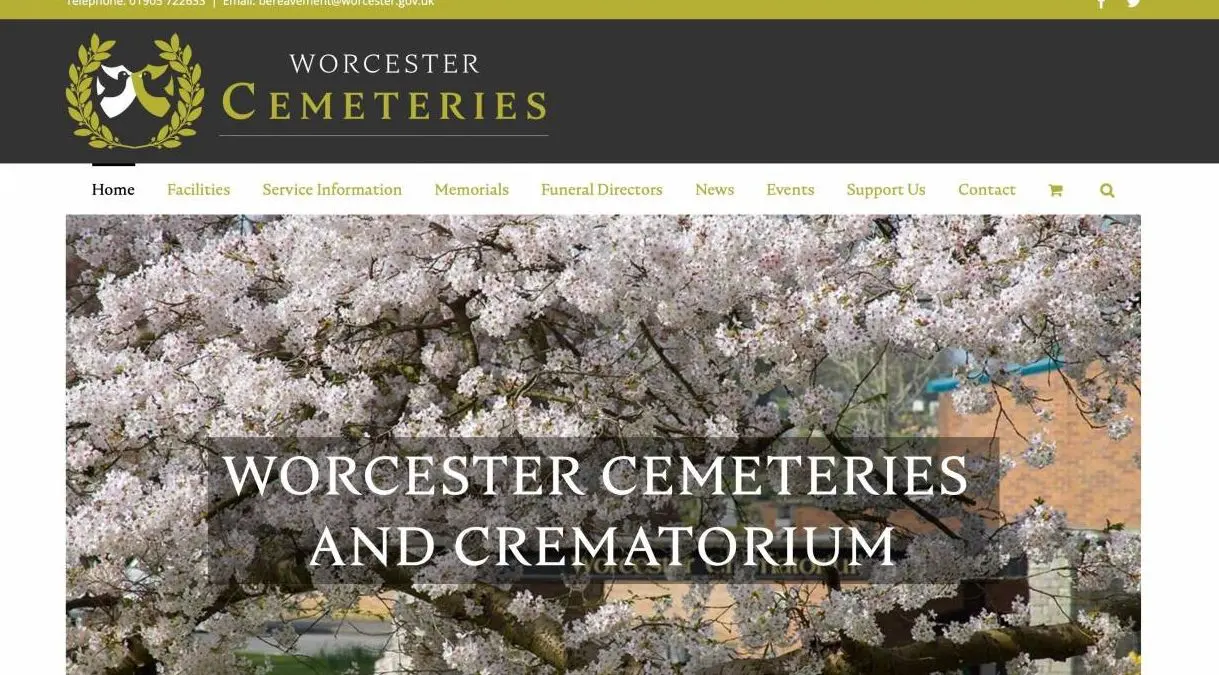 New Worcester Cemeteries website launched