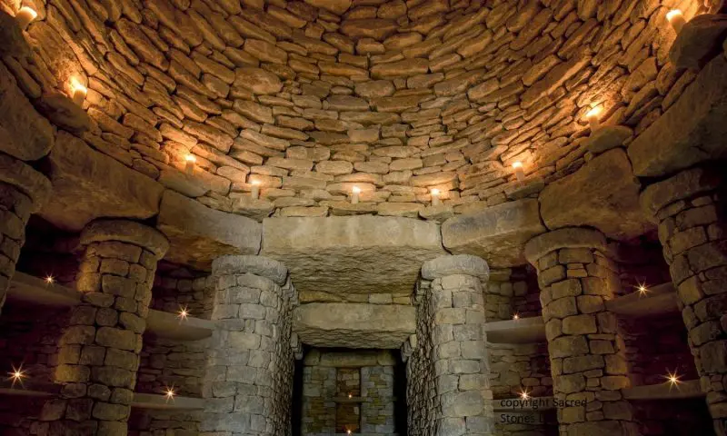 Farmer builds round barrows on farm as alternative funeral venue