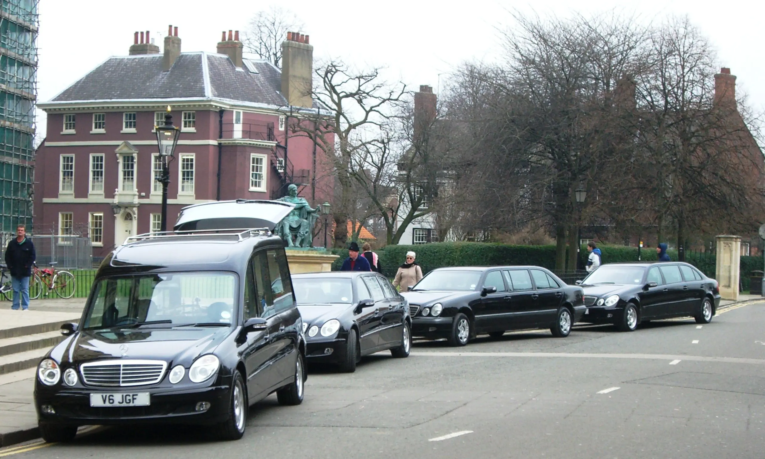 Respecting the hearse