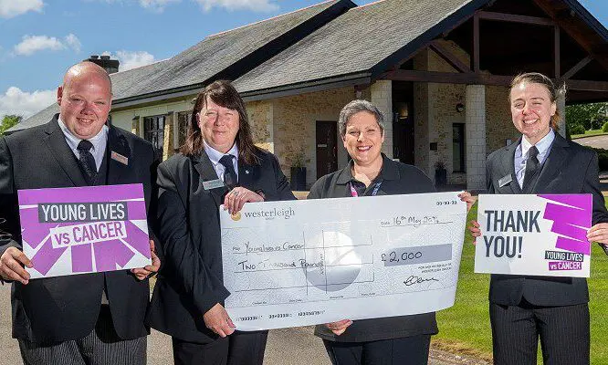 Treswithian Downs Crem raises £2k for Young Lives vs Cancer