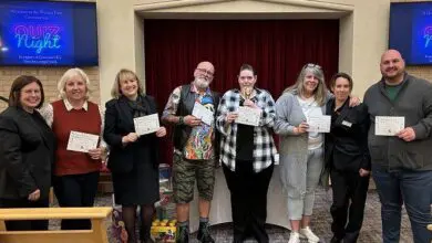 Wessex Vale Crematorium quiz night raises £900 for Dementia UK