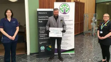 A.Wass Funeral Directors donates £2,000 to Sherwood Forest Hospitals