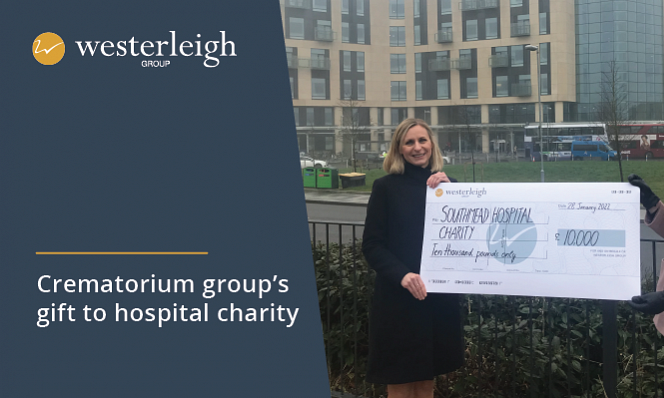 Westerleigh gifts £10k to hospital charity