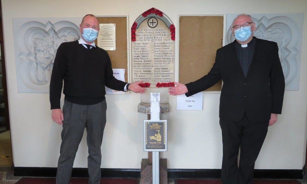 Merseyside funeral directors donates to local Mass