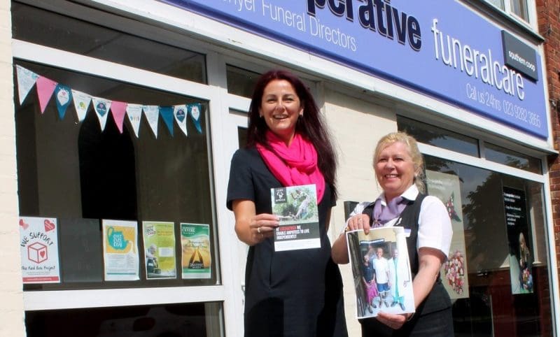 Co-op makes first donation to Legs4Africa charity