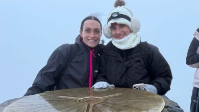 Central Co-op raises £700 for charity through Snowdon climb