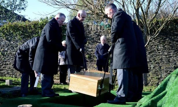 Funeral director called on for Quaker re-interment
