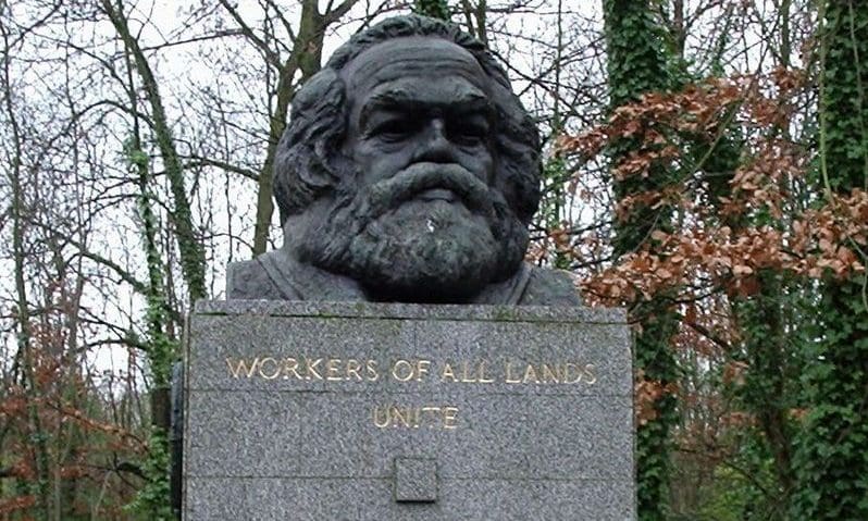 Highgate Cemetery’s Karl Marx monument ‘mindlessly vandalised’