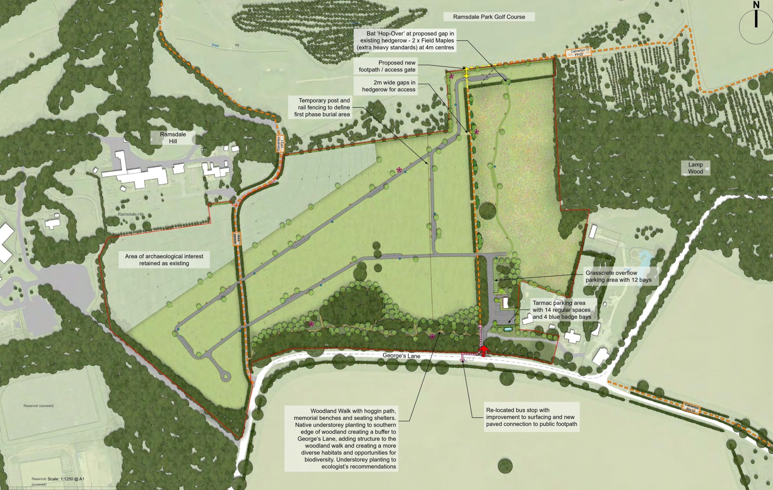 A.W. Lymn secures plans for cemetery to be built near Calverton