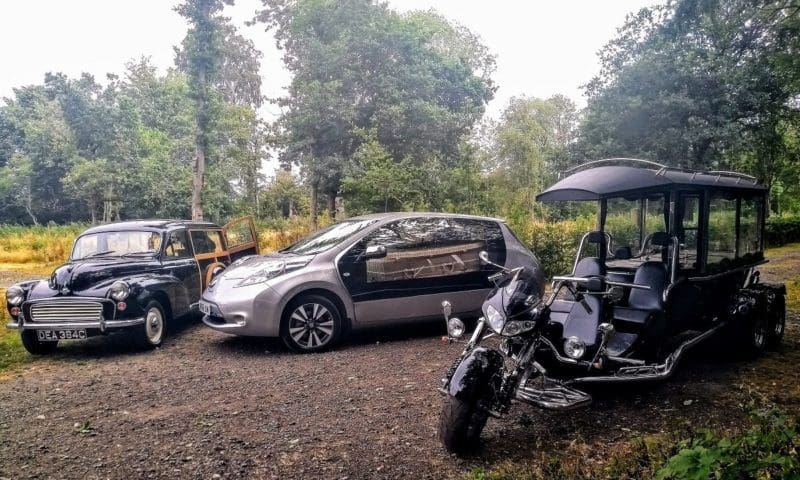 Alternative hearses showcased at Natural Burial Open Day