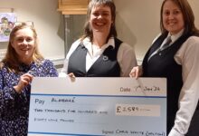 Funeral directors raise £2,464 in Stonehenge sleep-out