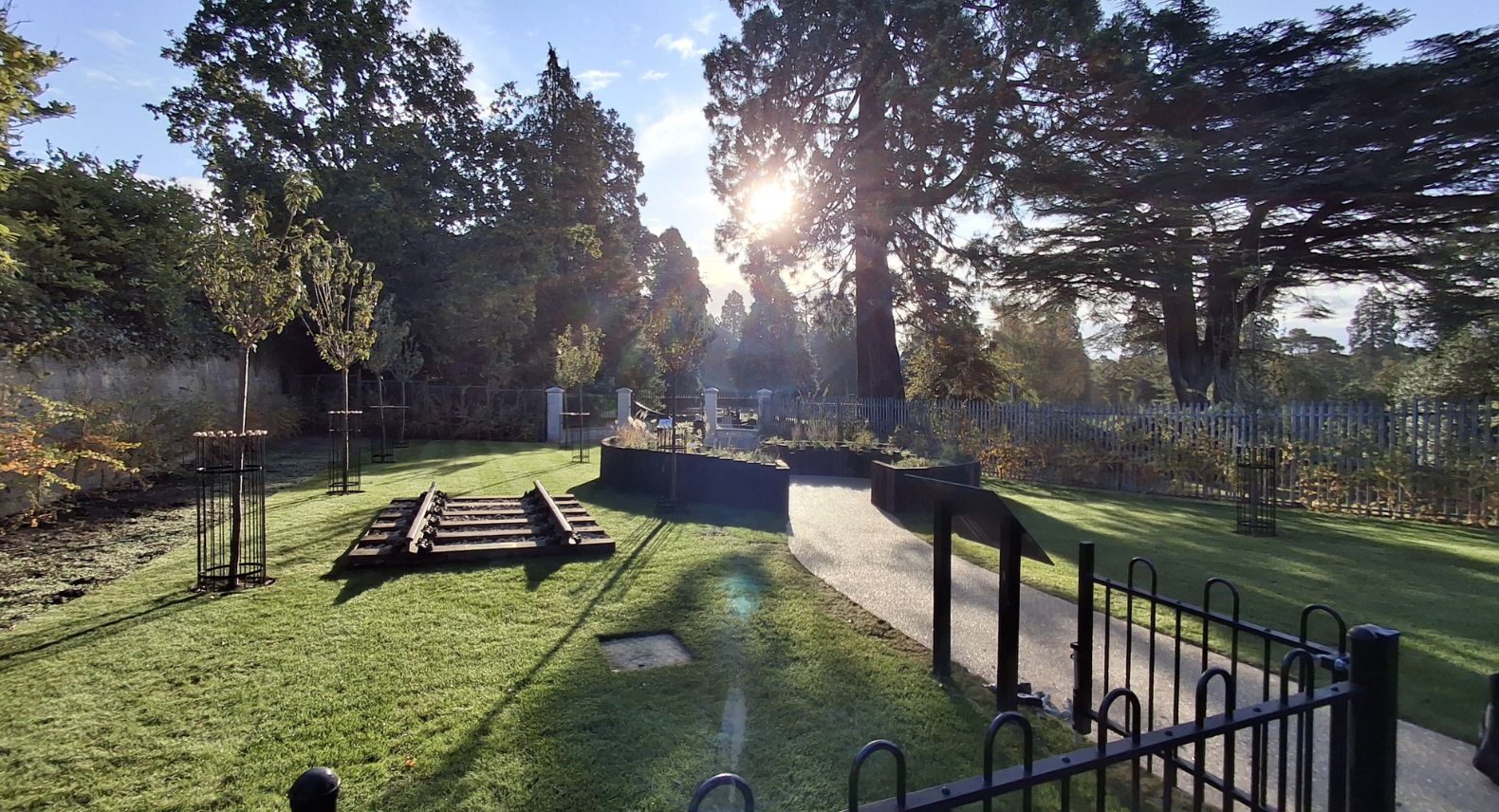 SWR creates memorial garden at Brookwood Cemetery