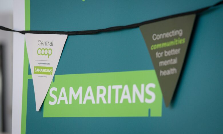 Central Co-op marks £350k milestone in Samaritans partnership