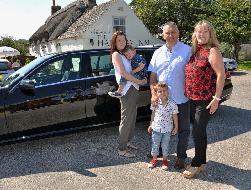 Funeral director offers family chauffeur-driven trip