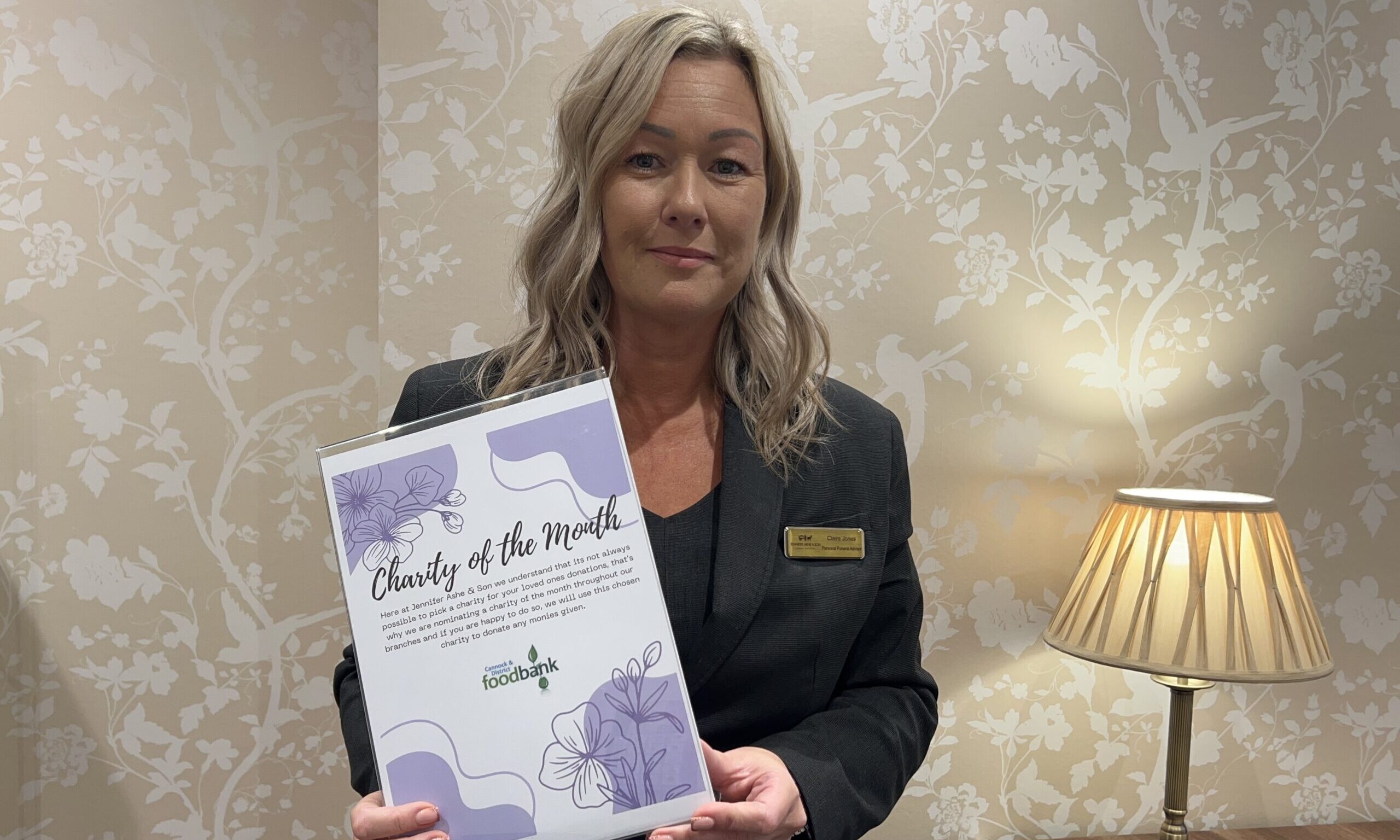 Jennifer Ashe and Son to support 72 charities in 2025