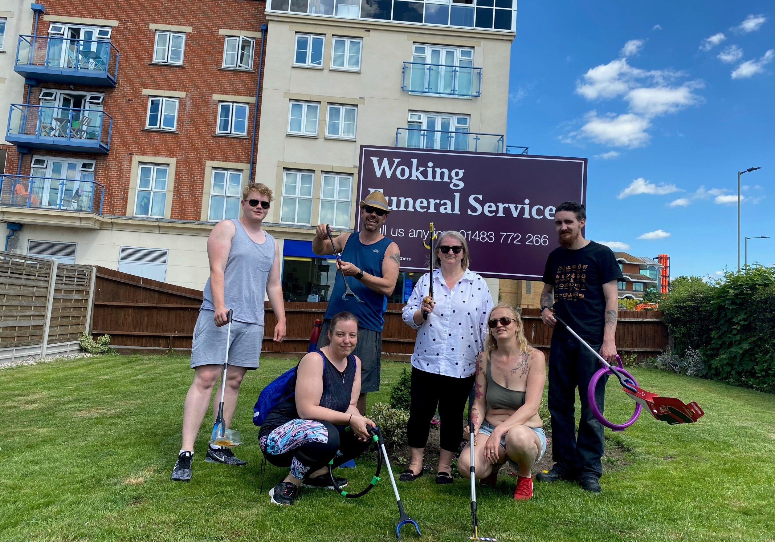 Woking Funeral Service Take Action To Tackle Growing Litter Problem Post Woking Funeral Service Take Action To Tackle Growing Litter Problem Post