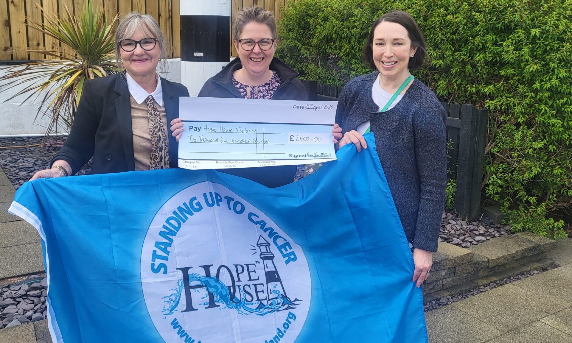 Funeral Partners NI raises £2,600 for cancer charity
