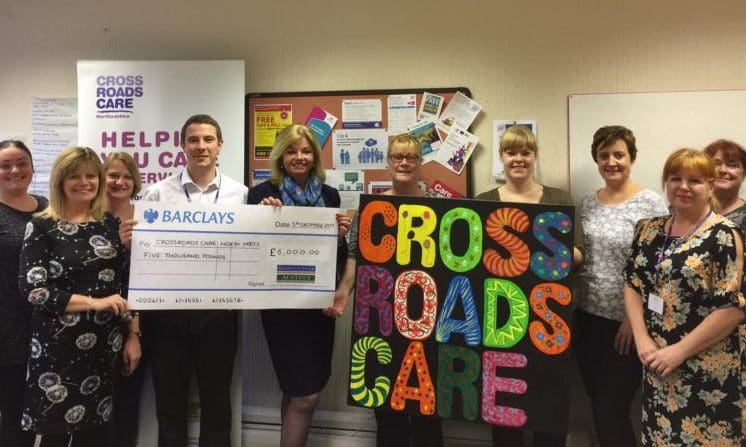 Crematorium donates £5k to charity