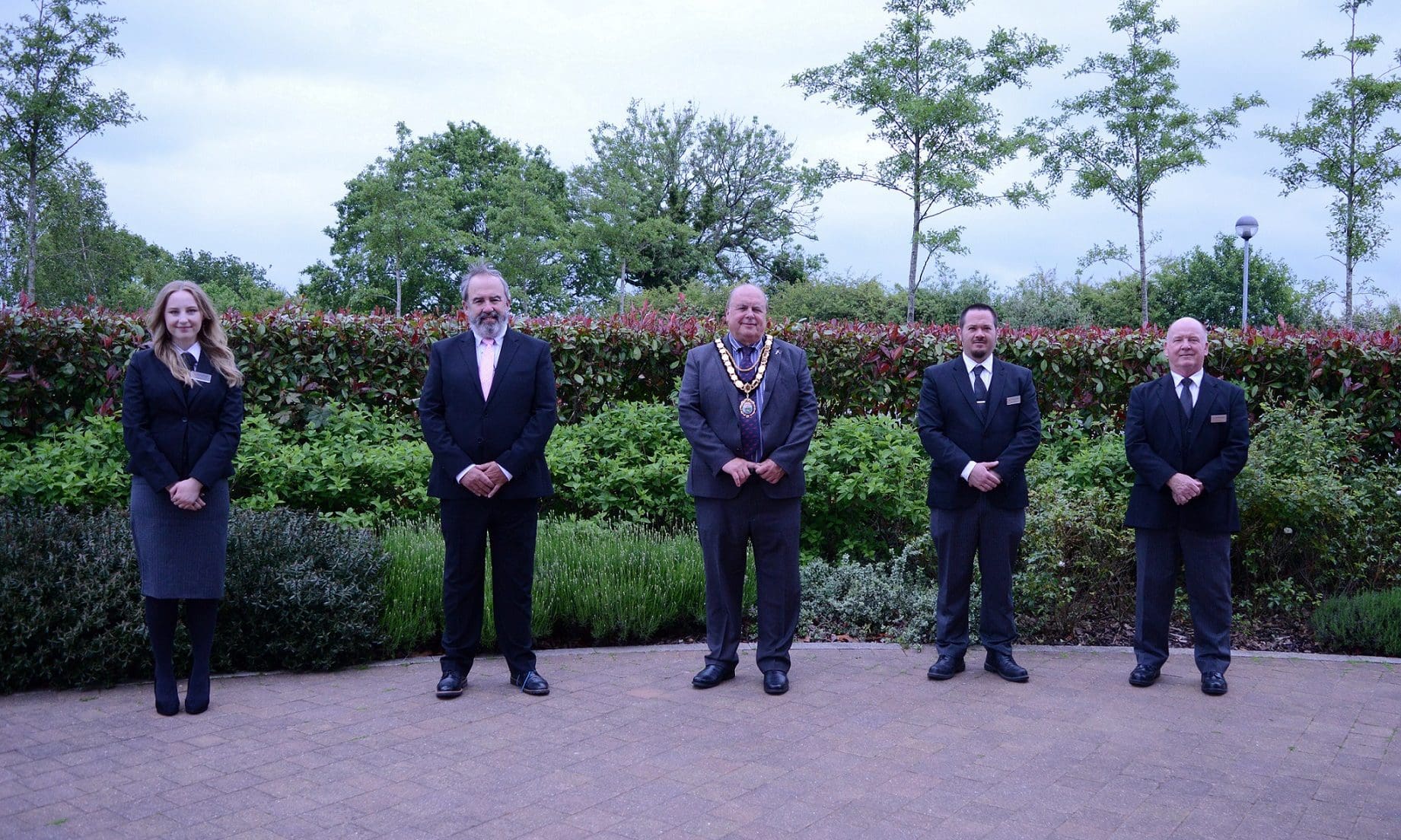 FBCA chief visits Vale Royal Crematorium