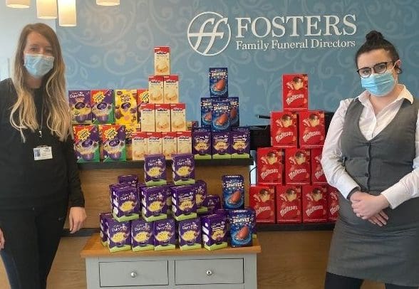 Fosters makes Easter Egg donation to Scottish Women’s Aid