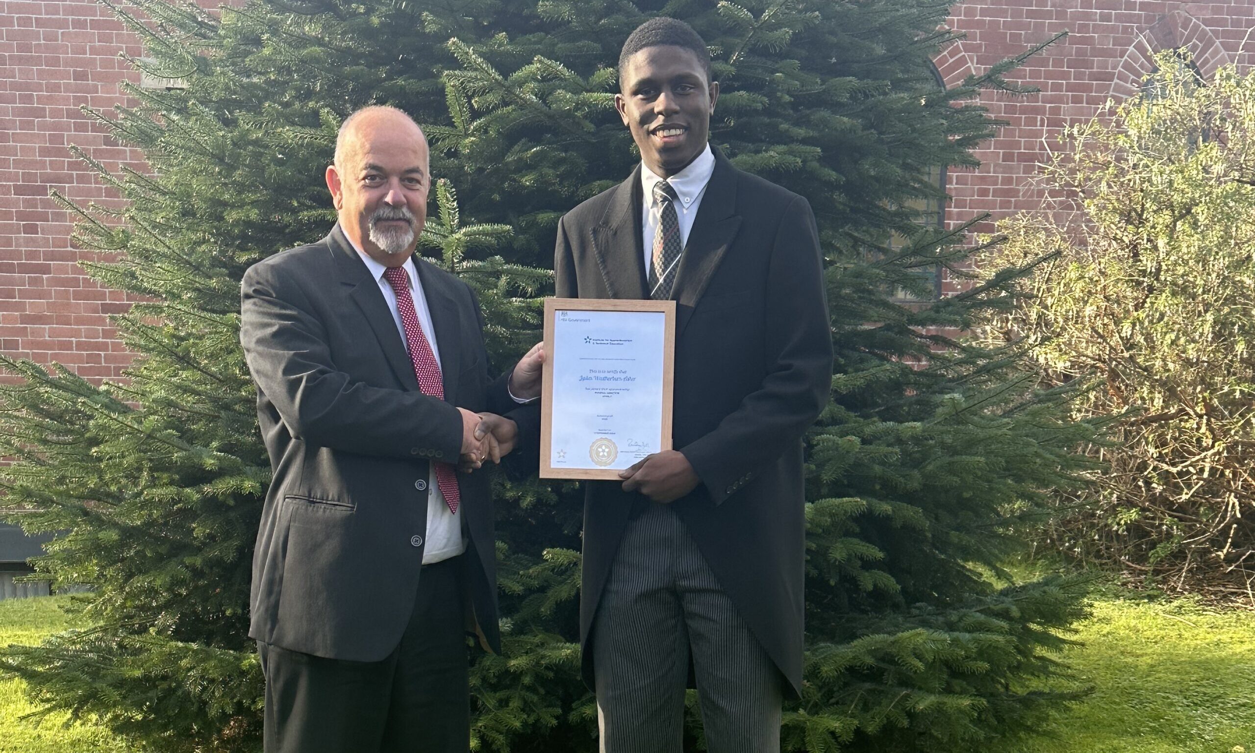 Young funeral director completes Funeral Partners apprenticeship