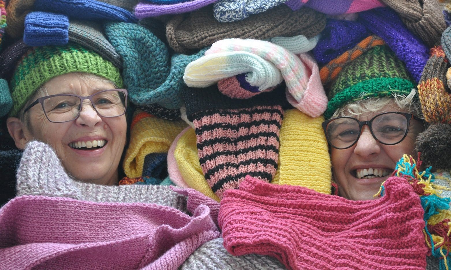 Douch Family Funeral Directors knits ‘Hats for the Homeless’