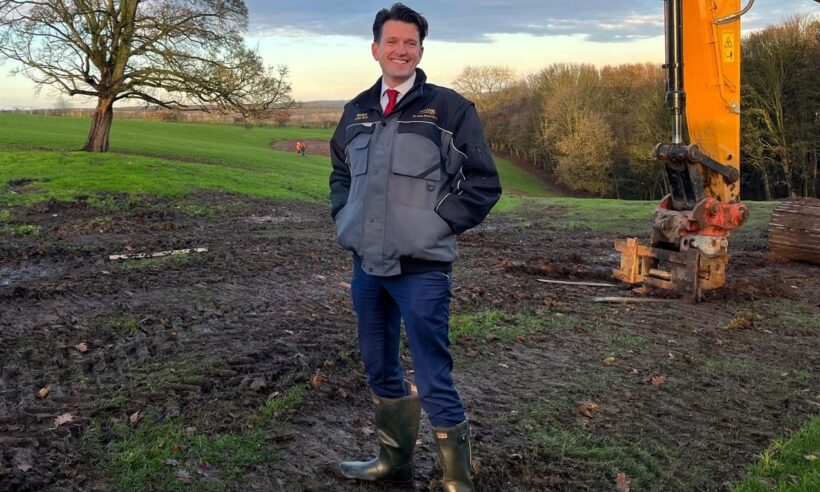 A.W. Lymn officially breaks ground on first barrows site