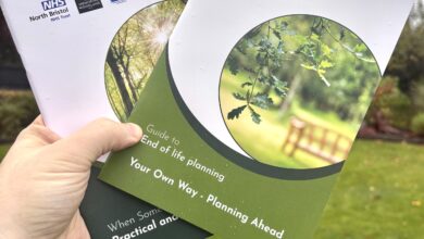 Psychologist launches end-of-life guides with NHS Trust