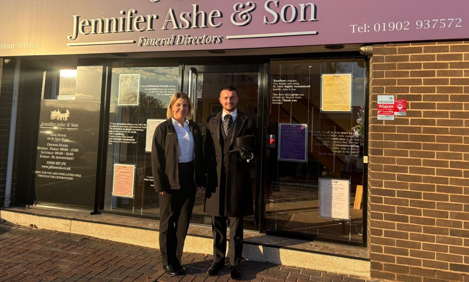 Jennifer Ashe and Son welcomes two new staff members | Funeral Service