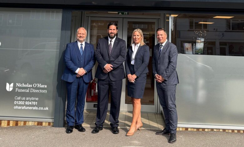 Nicholas O’Hara Funeral Directors opens sixth branch in Ferndown