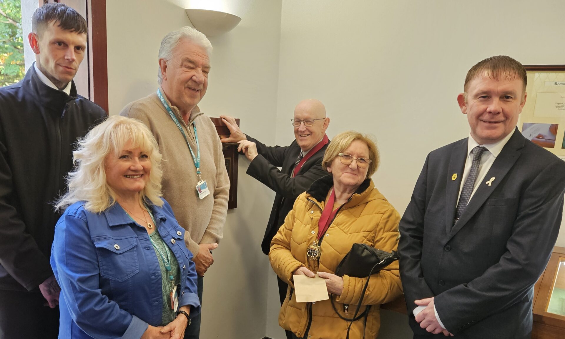 Oldham Council instals memorial postbox at Hollinwood Crem