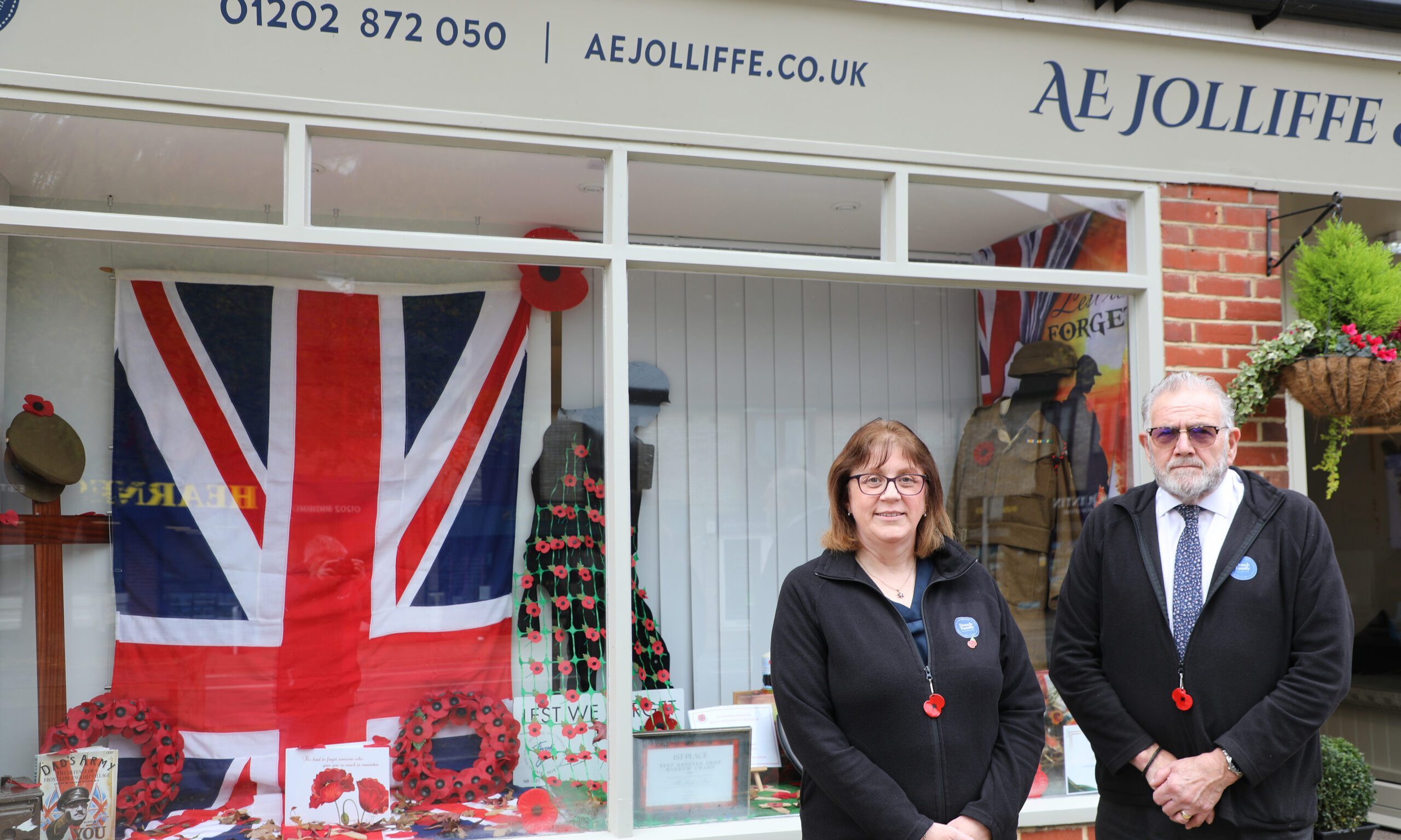 AE Jolliffe and Son display pays tribute to Dad’s Army enthusiast