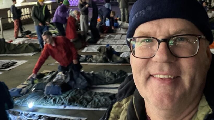 Funeral Partners CEO sleeps outside for Centrepoint fundraiser