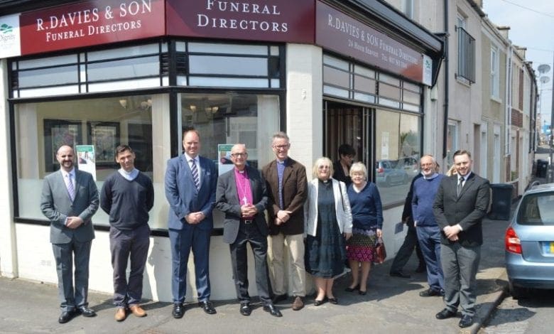 Bishop of Bristol leads funeral home dedication | Funeral Service Times